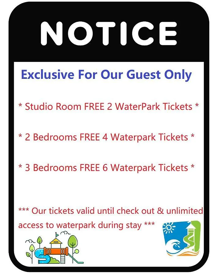 Water Themepark Resort Melaka Free Wifi Suites 0*, Malacca Malaysia